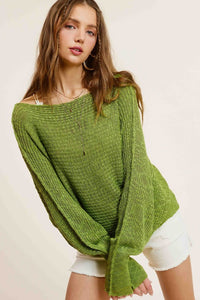 Lightweight Dolman Sleeve Sweater