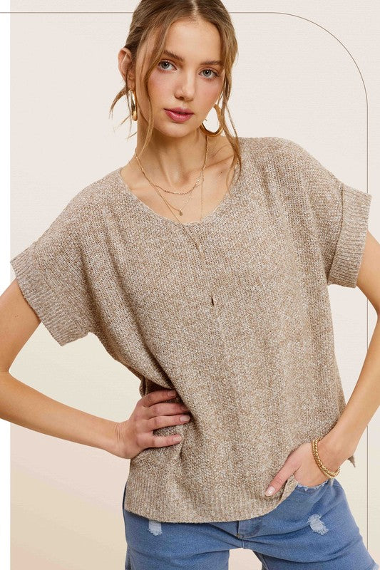 Soft Lightweight V-Neck Sweater