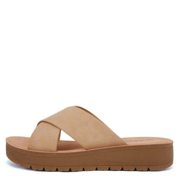 Platform Slide Sandal