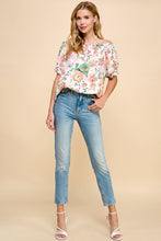 Load image into Gallery viewer, Floral Print Top Off Shoulder
