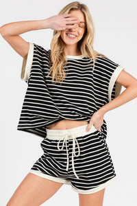 Striped Terry Top