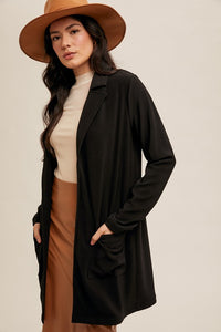 Light Weight Ottoman Coat With Pockets
