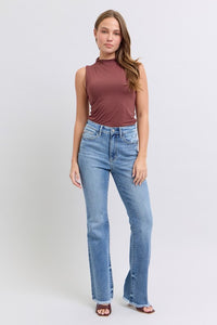 Judy Blue Hight Waist Boot Cut Fray Hem