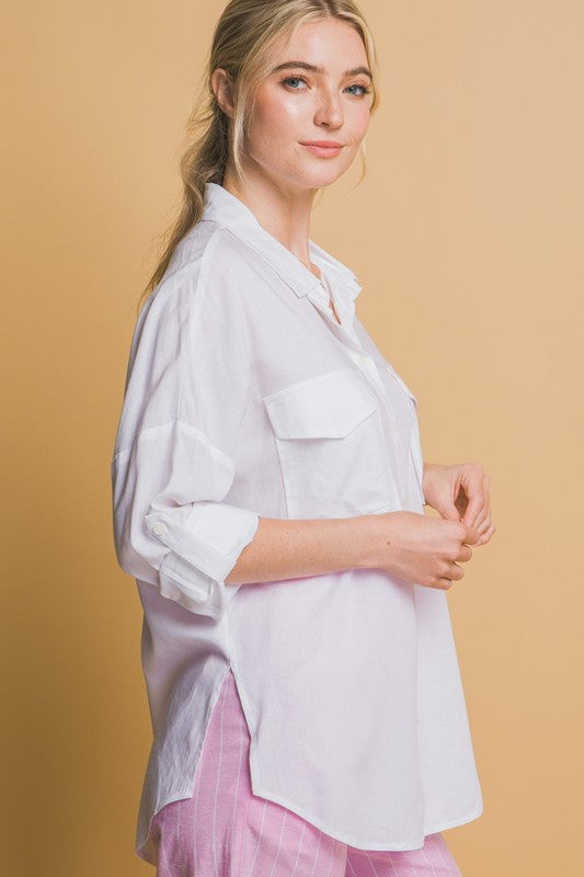 Linen Oversized Shirt