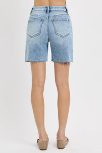 Risen Tummy Control High Rise Mid Length Shorts