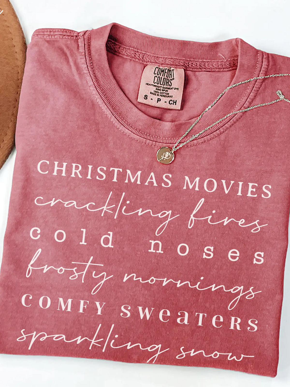 Short Sleeve Winter List Tee