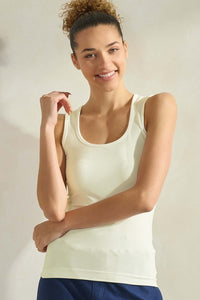 U Neckline Seamless Tank