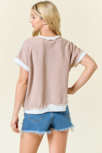 Ellas Color Block Top