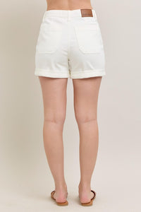Judy Blue Highrise Cuff Jogger Short