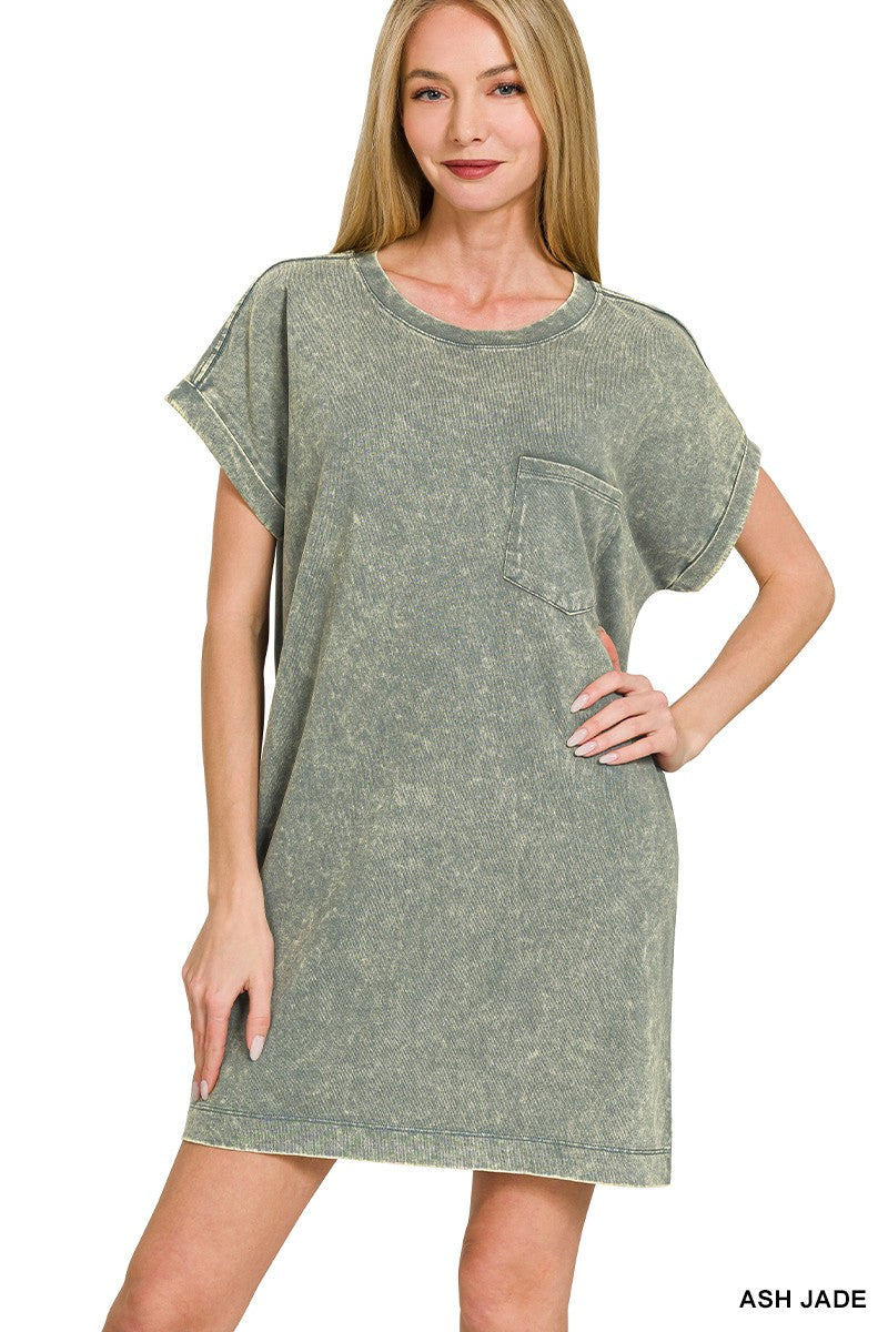 Premium Cotton Washed T-shirts Dress