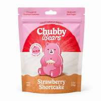 Chubby Bears Strawberry Shortcake Gummy Bears - 4.2oz