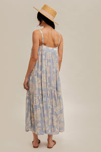 Tropical Maxi Sun Dress