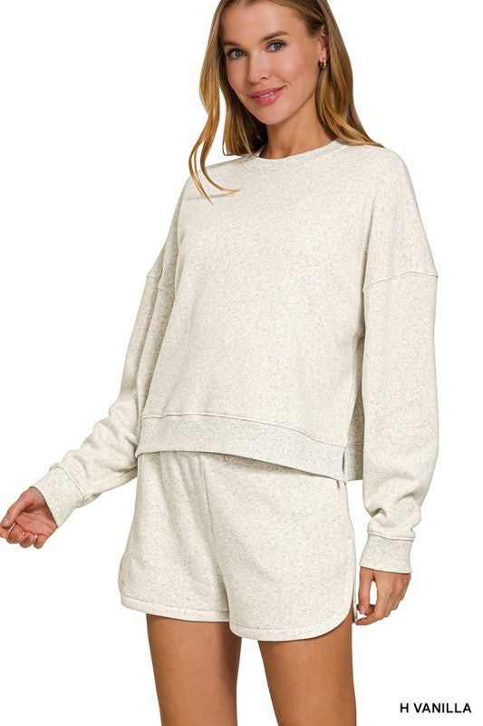 Fleece Long Sleeve Sweatshirt