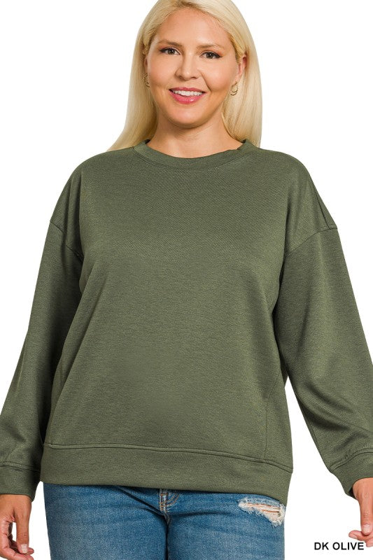 Scuba Round Neck Sweatshirt