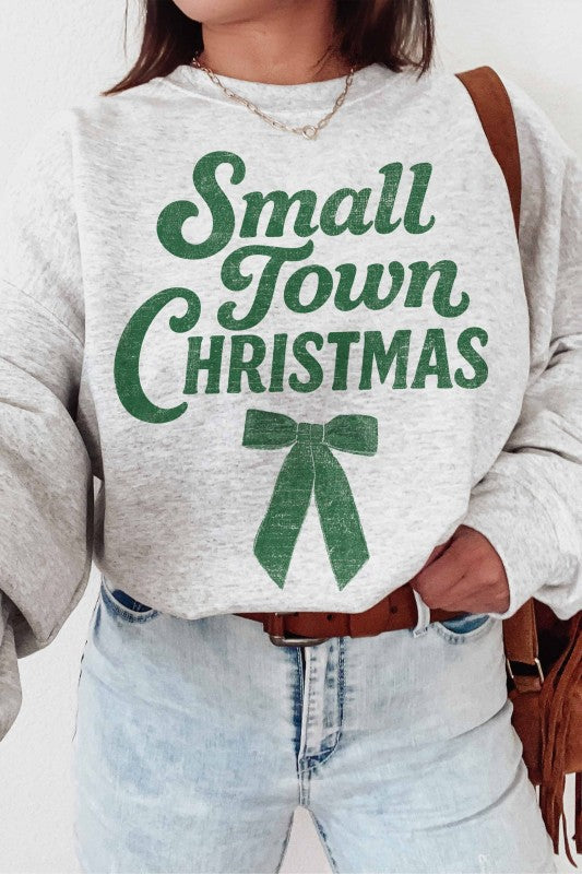 Small Town Christmas Graphic Crewneck