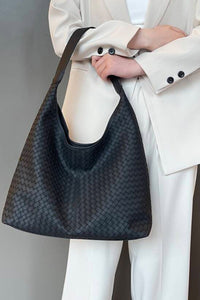 Woven Weave Hobo Shoulder Bag