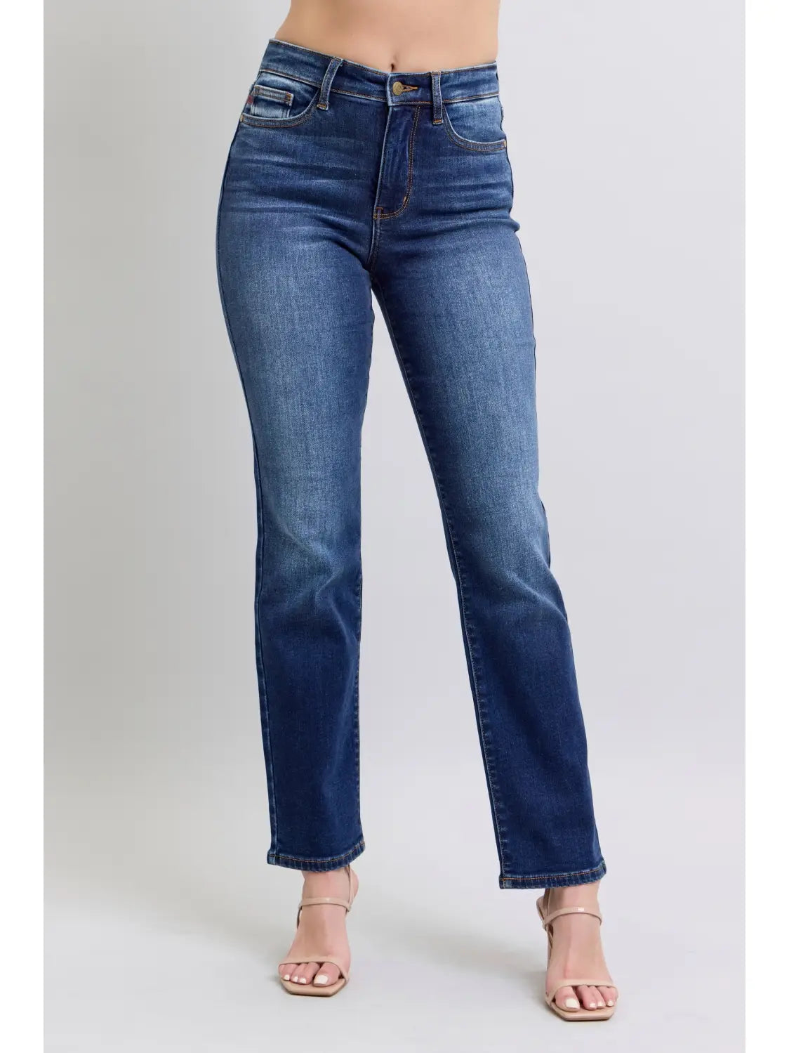 Judy Blue Vintage Wash Thermal Straight