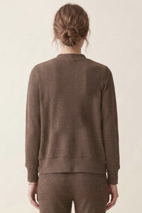 Ribbed Button Down Cardigan