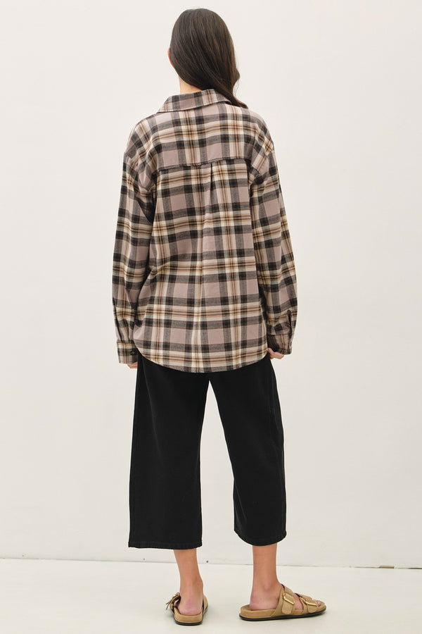 Campbell Oversized Flannel Shirt