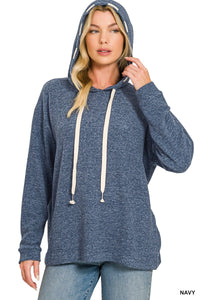 Soft Brushed Hacci Hoodie