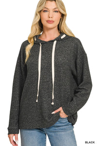 Soft Brushed Hacci Hoodie