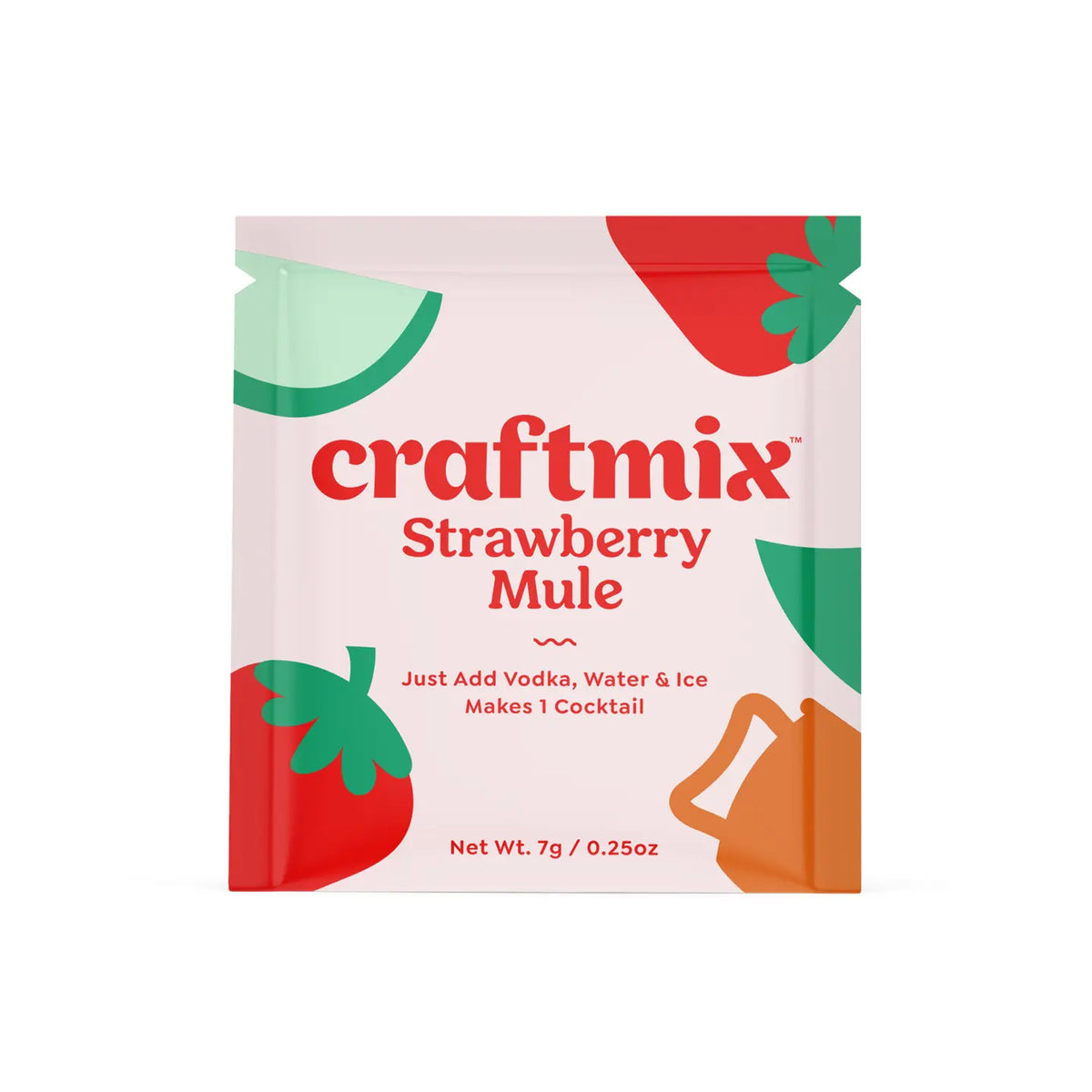 Craftmix Strawberry Mule Mixer Mocktail