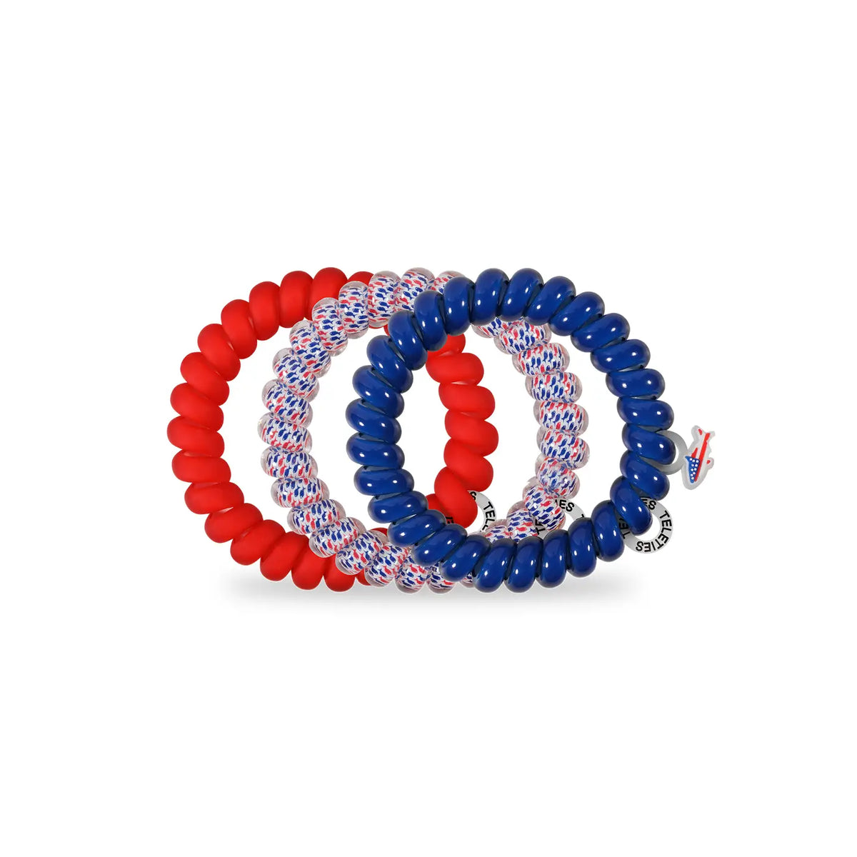 Teleties Sea To Shining Sea Large Hair Ties