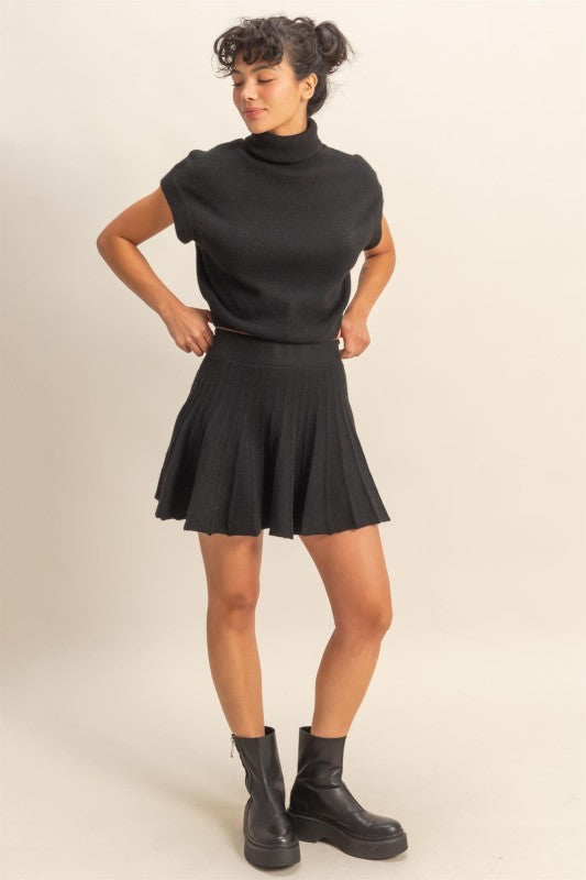 Pleated Skirt