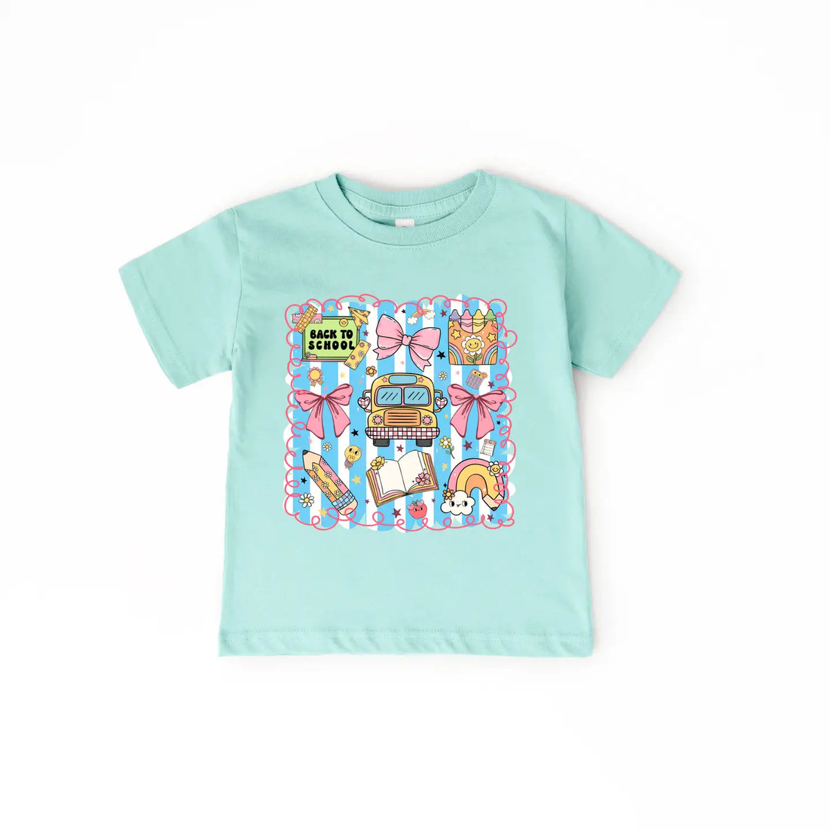Back To School First Day of School Doodle Tee