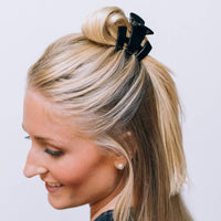 Classic | Jet Black | Petite Claw Clip