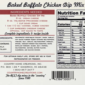 Artisan Kitchen Baked Buffalo Chicken Dip Mix