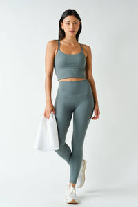 Venice Cloud Light Criss-Cross Sports Bra