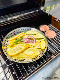 Grill Basket Serving Tool Set