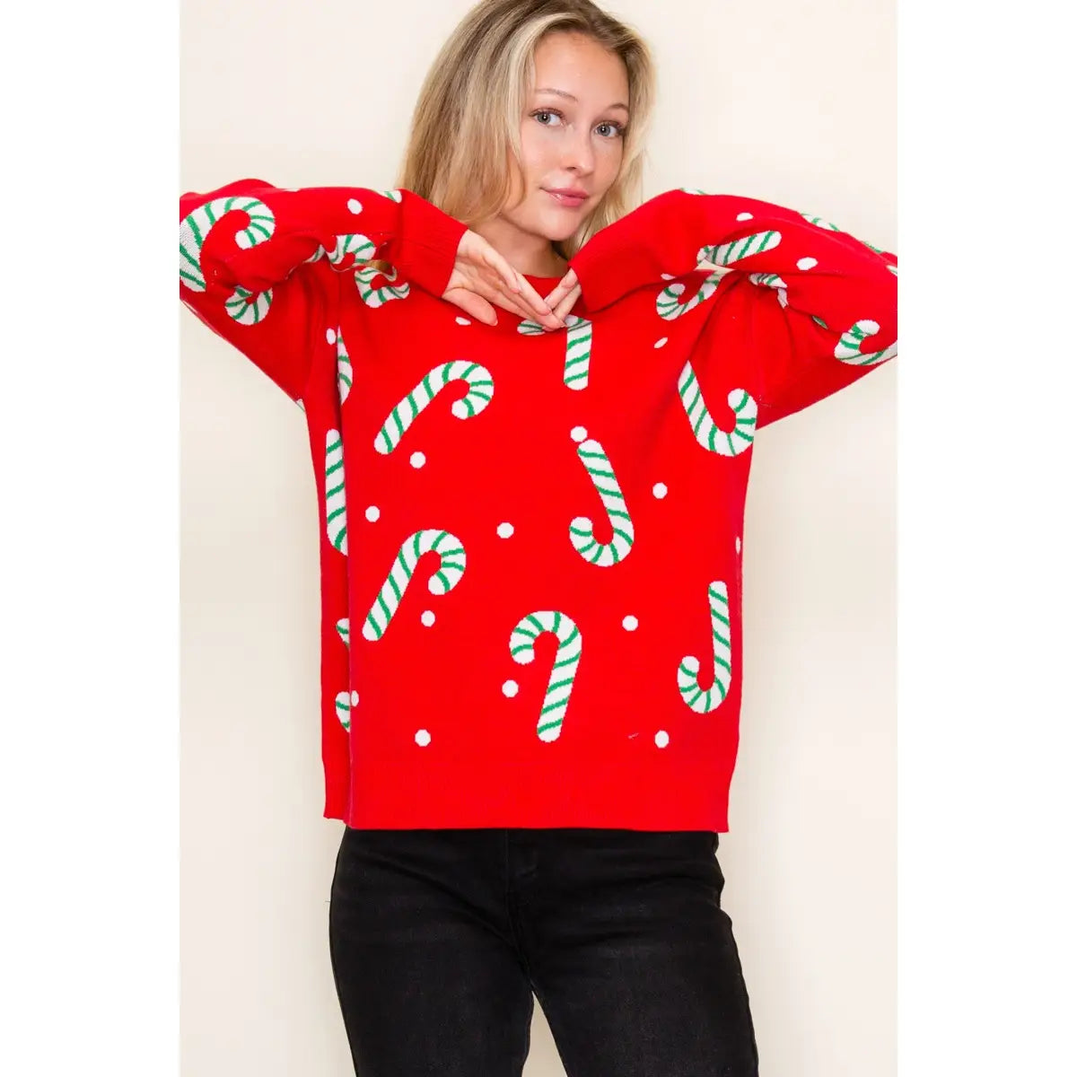 Christmas Candy Sweater