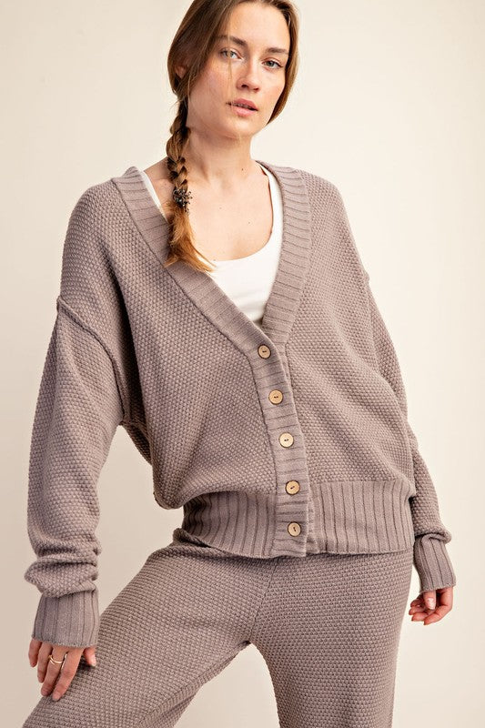 Oversize Sweater Cardigan