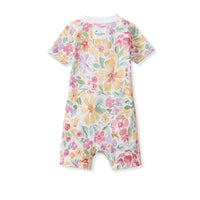 Bloom and Blossom Organic Baby Sleeper Romper