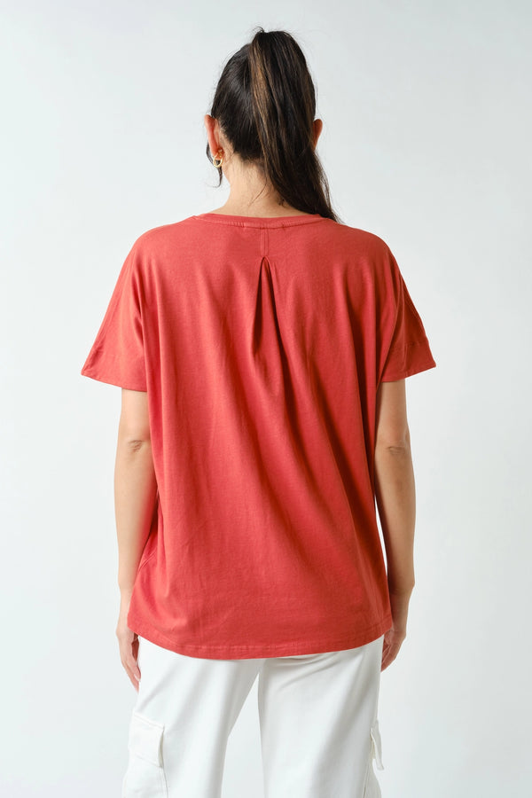 Shoreline Pima Cotton Slouchy Tee