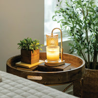 Champagne Crystal Candle Warmer Lamp