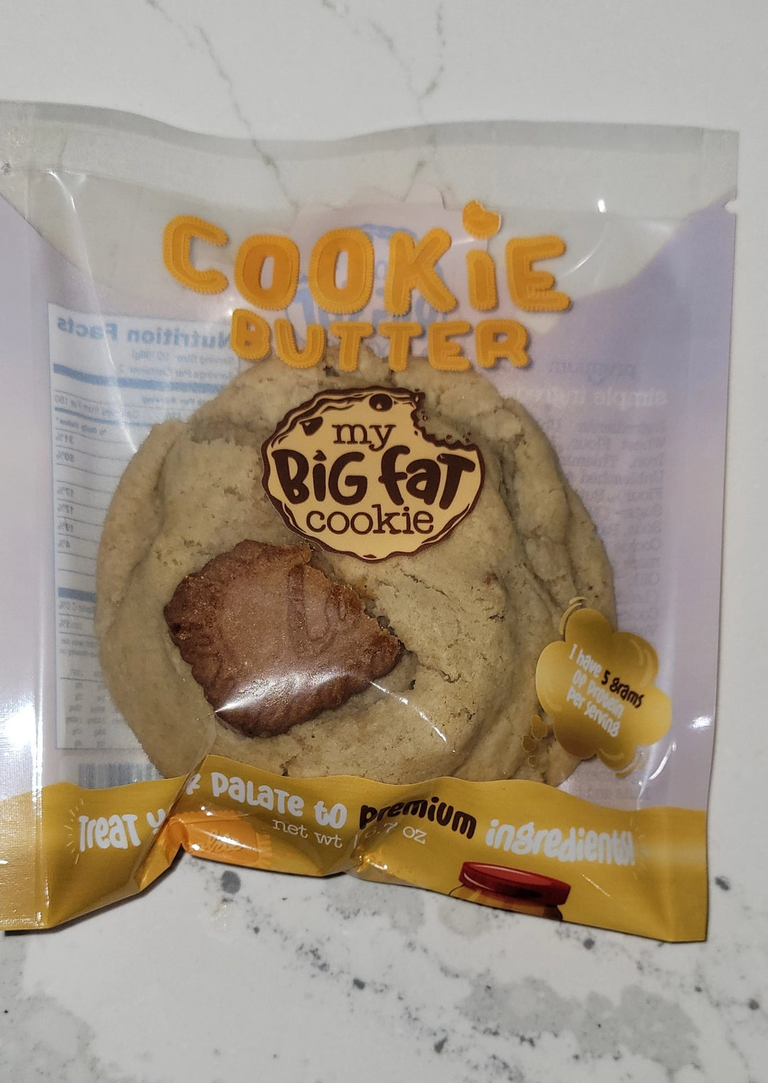 MY BIG FAT COOKIE Stuffed: Cookie Butter
