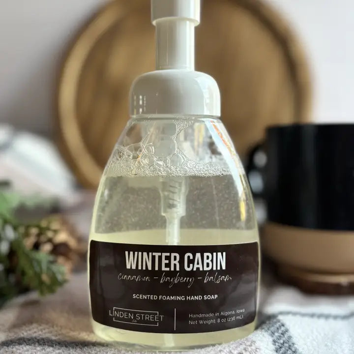 Luxurious Foaming Hand Soap-Winter Cabin