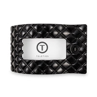 Teleties Flat Rectangle Hair Clip Quilted