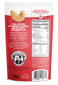 Maple Bacon Cashews