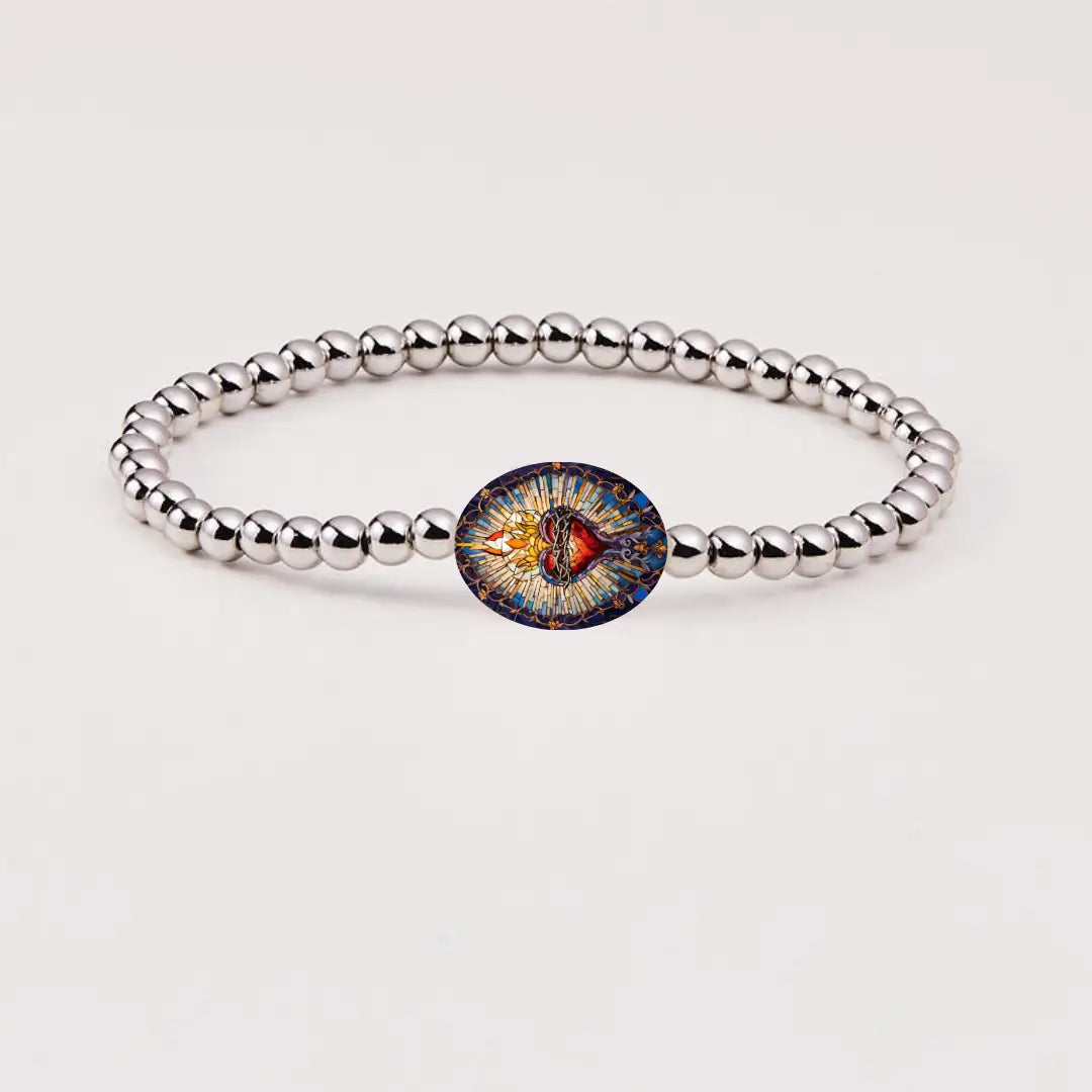 Holy Water Sacred Heart Bracelet