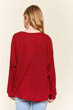 Load image into Gallery viewer, Long Sleeve Metallic Loose Fit
