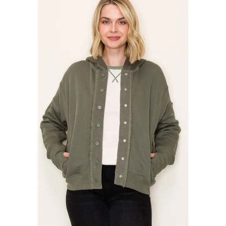 Oversized Hoodie Jacket
