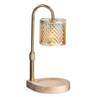 Champagne Crystal Candle Warmer Lamp