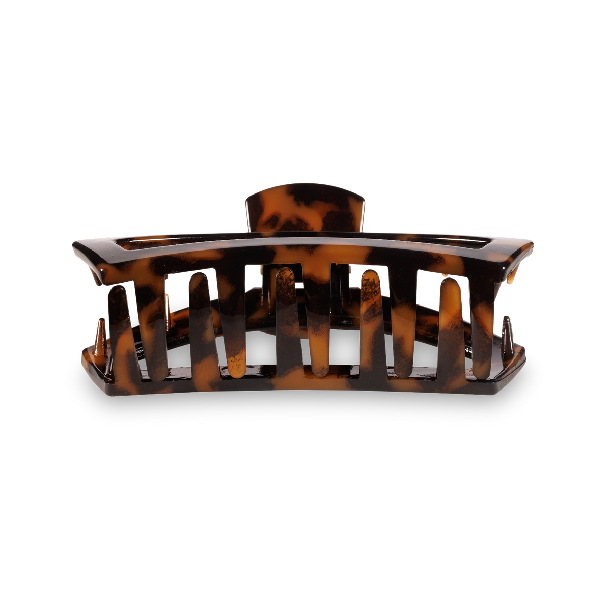 Open | Tortoise | Small Hair Clip