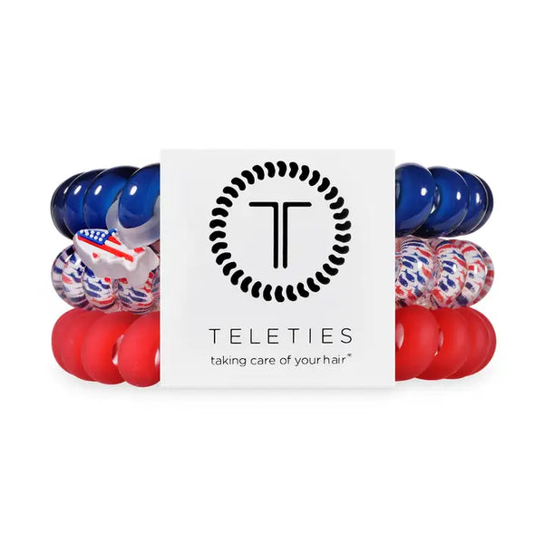 Teleties Sea To Shining Sea Large Hair Ties