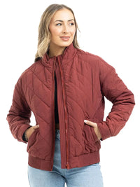 Sporty Diamond Quilted Jacket