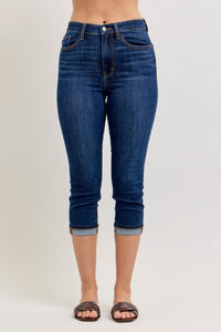 Judy Blue Capri W/ Single Cuff